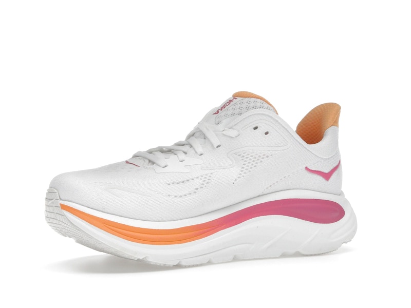 Hoka One One Clifton 10 White Electric Rose (Women's)