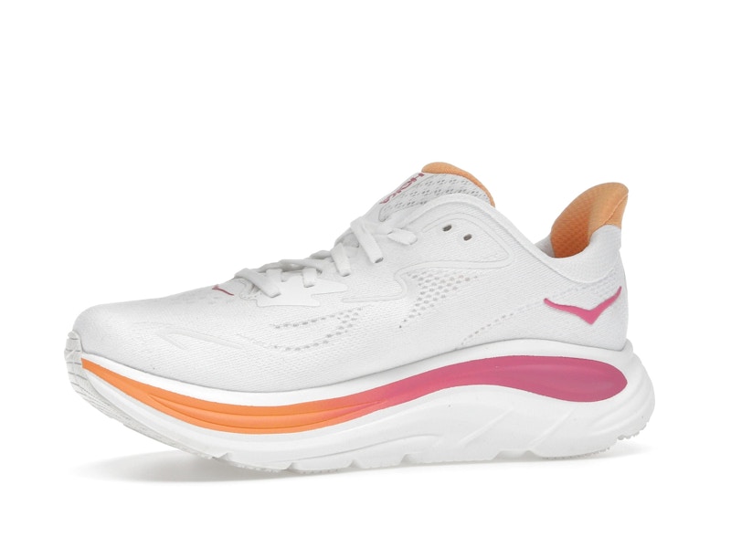 Hoka One One Clifton 10 White Electric Rose (Women's)