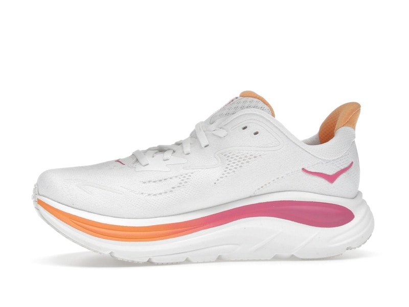 Hoka One One Clifton 10 White Electric Rose (Women's)