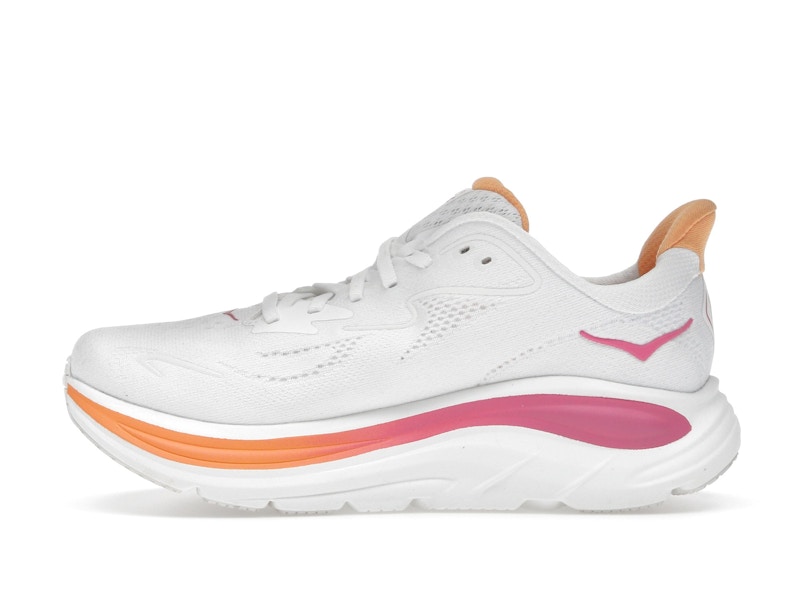 Hoka One One Clifton 10 White Electric Rose (Women's)
