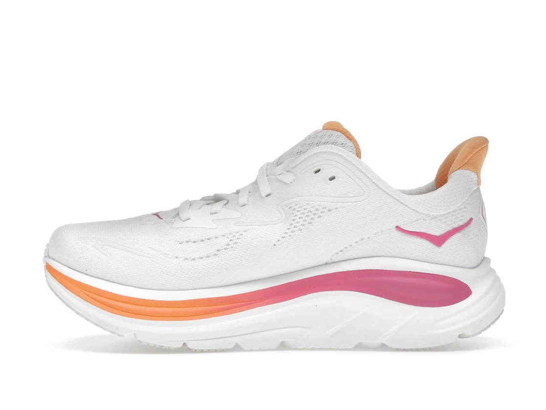 Hoka One One Clifton 10 White Electric Rose (Women's)