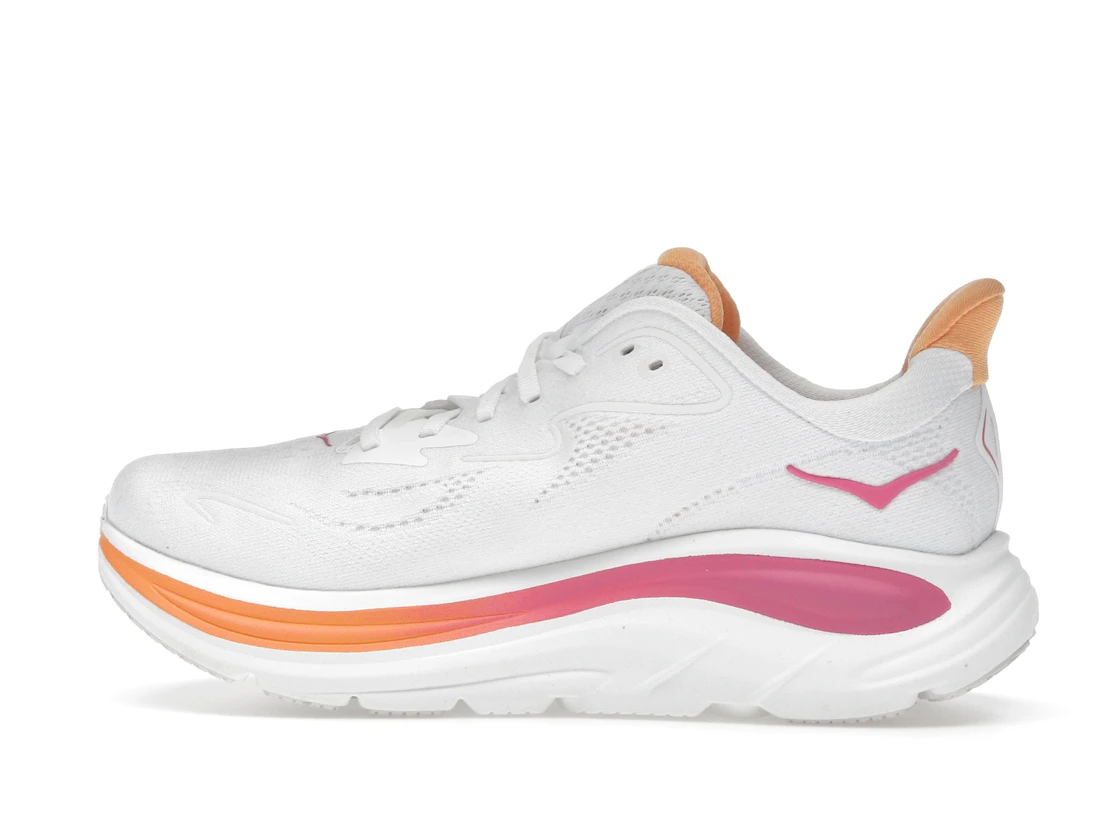 Hoka One One Clifton 10 White Electric Rose (Women's)