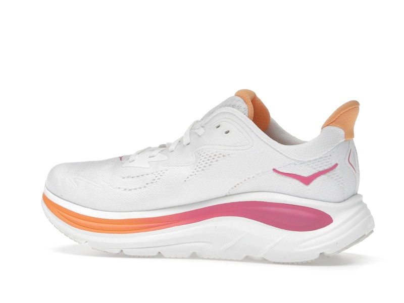 Hoka One One Clifton 10 White Electric Rose (Women's)