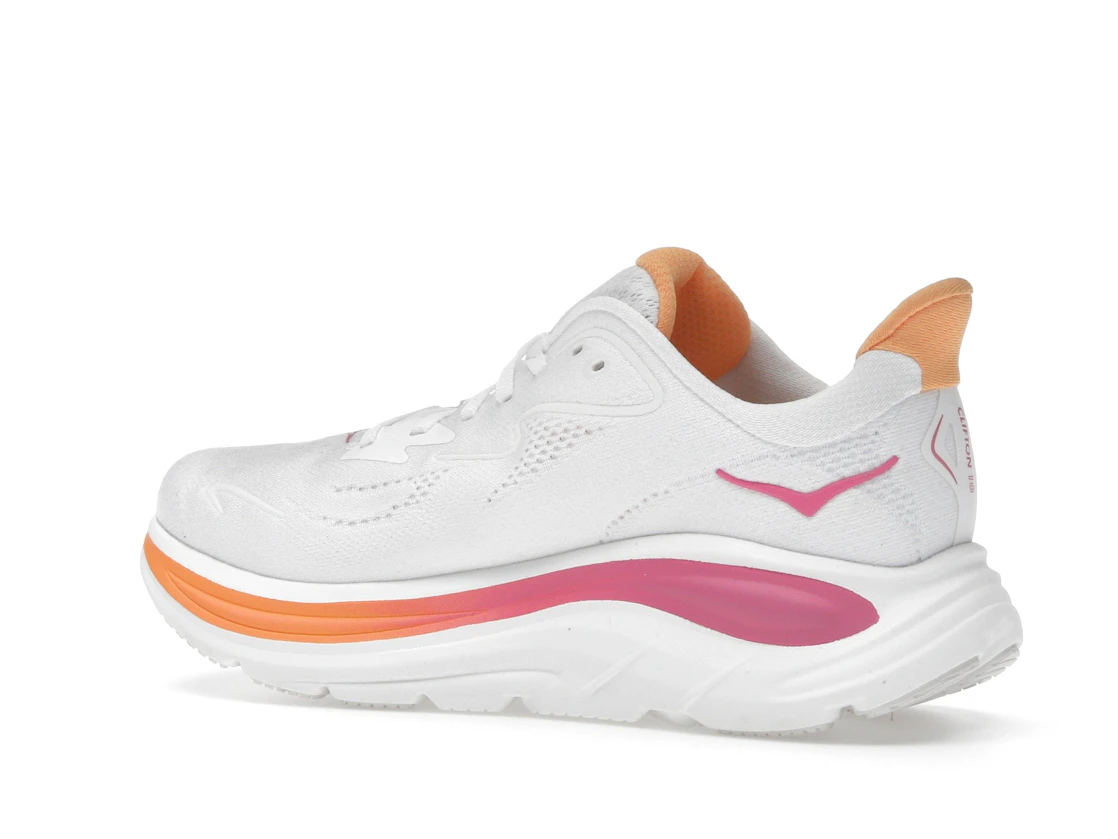 Hoka One One Clifton 10 White Electric Rose (Women's)
