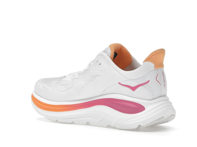 Hoka One One Clifton 10 White Electric Rose (Women's)