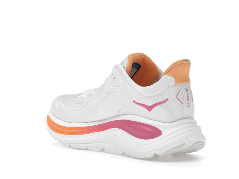 Hoka One One Clifton 10 White Electric Rose (Women's)