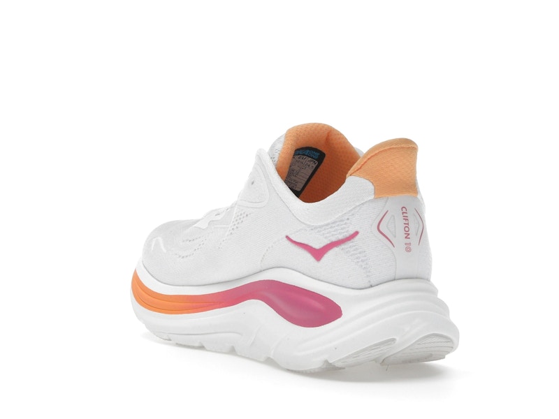 Hoka One One Clifton 10 White Electric Rose (Women's)