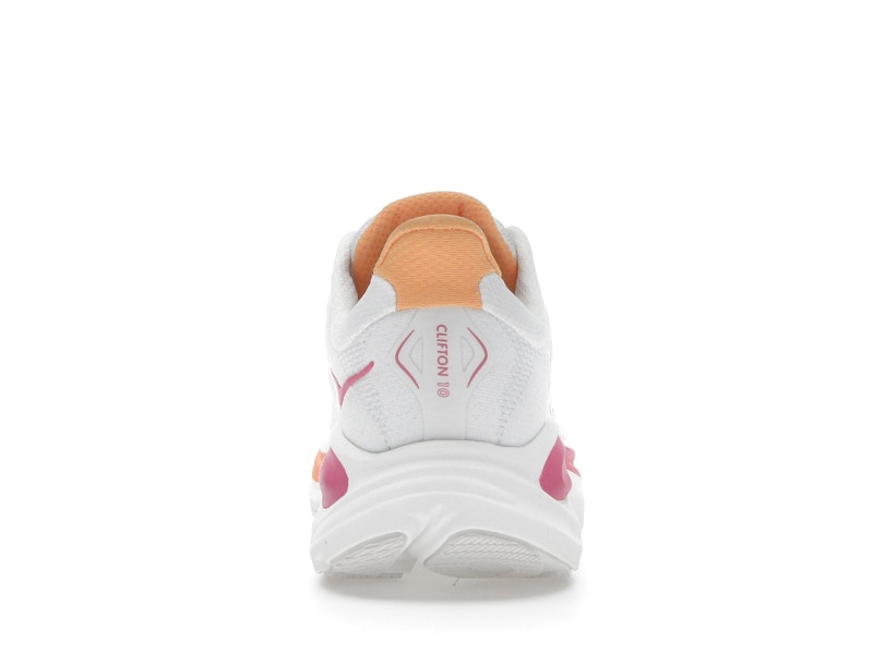 Hoka One One Clifton 10 White Electric Rose (Women's)