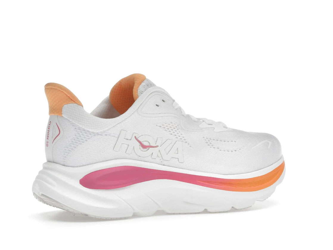 Hoka One One Clifton 10 White Electric Rose (Women's)