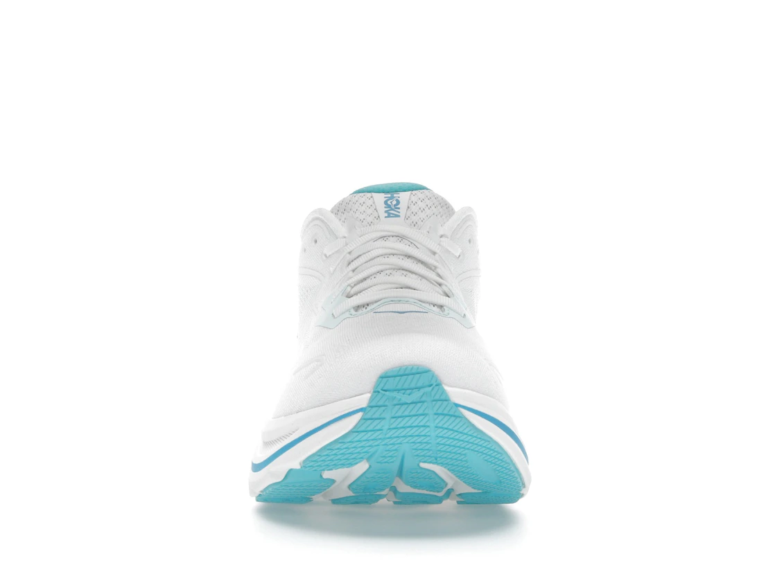 Hoka One One Clifton 10 White Skyward Blue