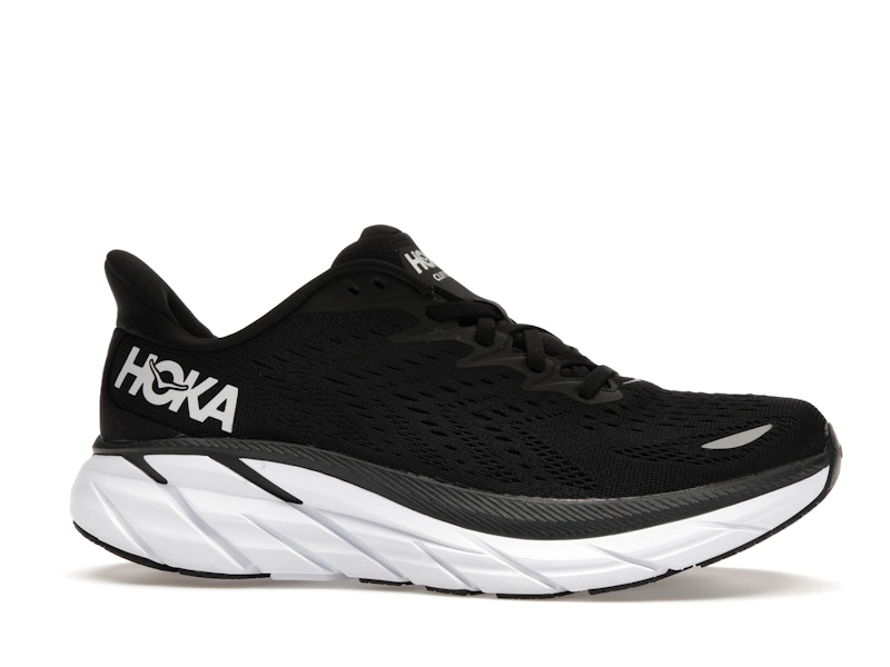 Hoka One One Clifton 8 Black White (Women's)