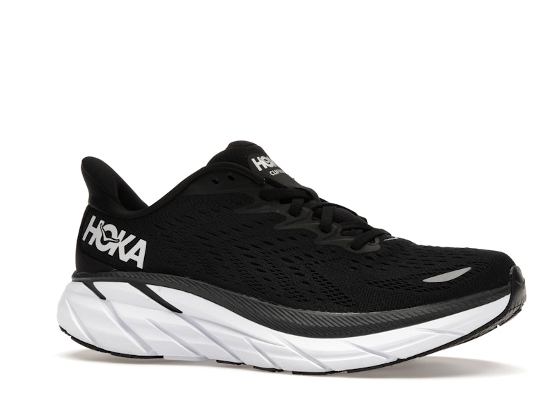 Hoka One One Clifton 8 Black White (Women's)