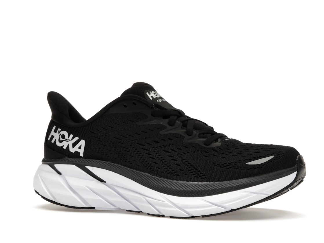 Hoka One One Clifton 8 Black White (Women's)