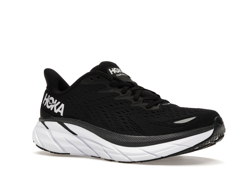 Hoka One One Clifton 8 Black White (Women's)
