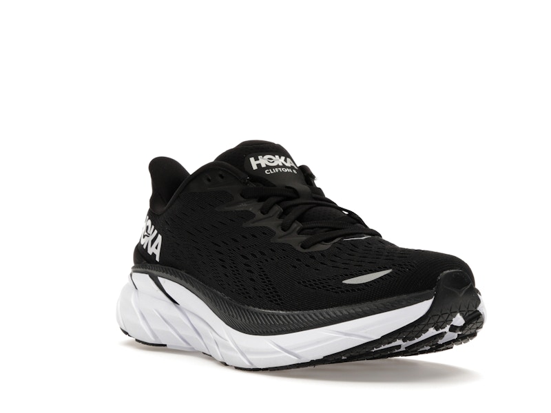 Hoka One One Clifton 8 Black White (Women's)