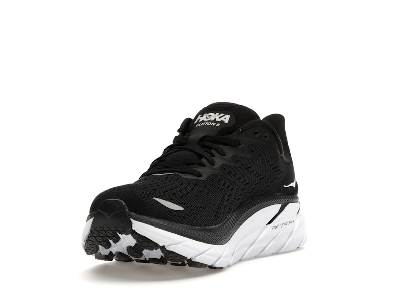 Hoka One One Clifton 8 Black White (Women's)