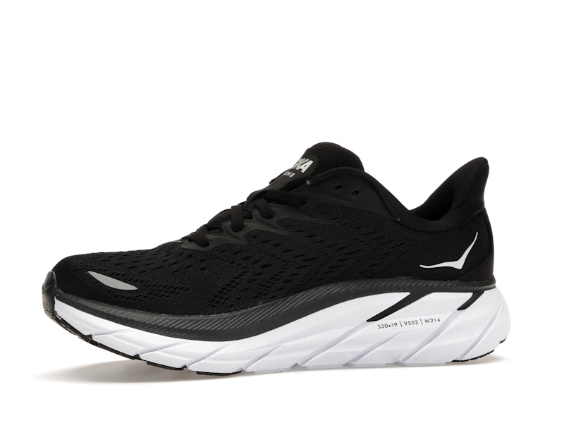 Hoka One One Clifton 8 Black White (Women's)