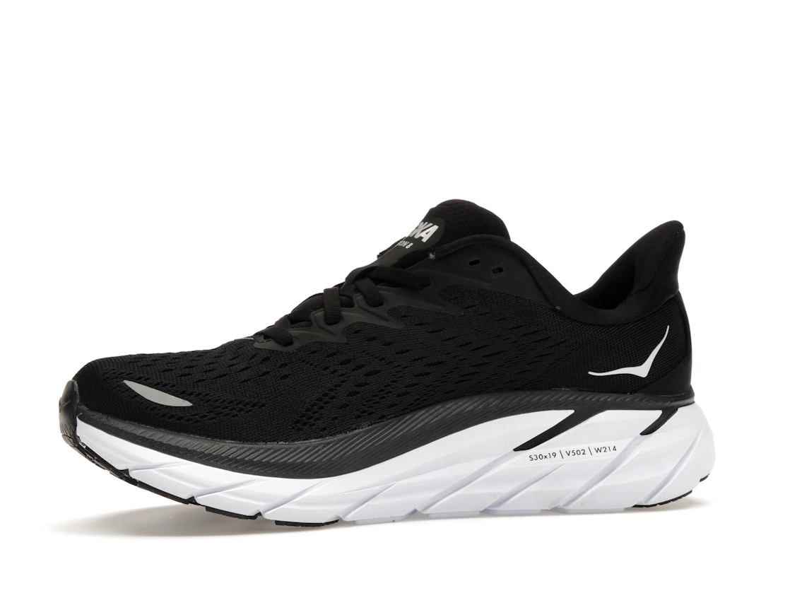 Hoka One One Clifton 8 Black White (Women's)