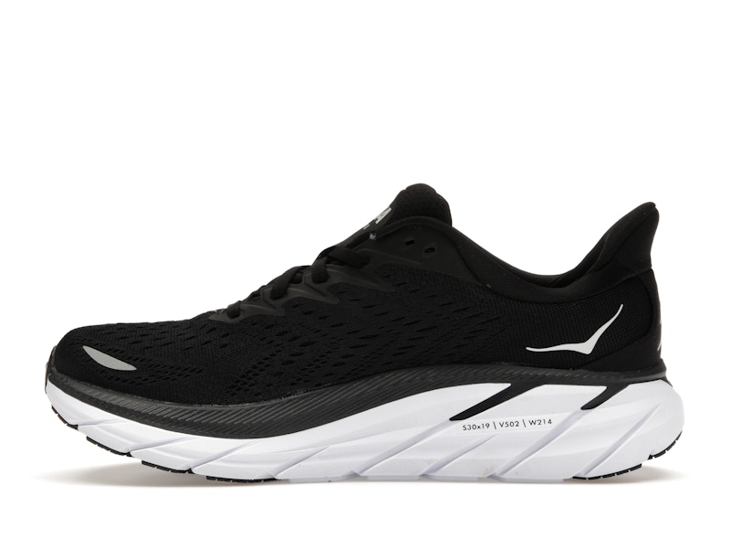 Hoka One One Clifton 8 Black White (Women's)