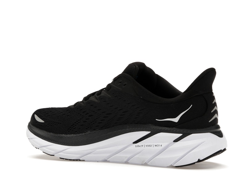 Hoka One One Clifton 8 Black White (Women's)