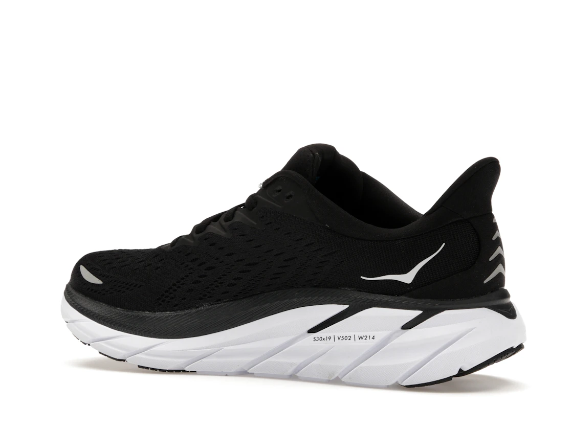 Hoka One One Clifton 8 Black White (Women's)