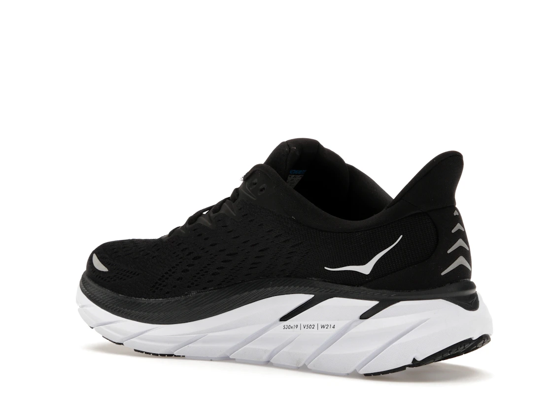Hoka One One Clifton 8 Black White (Women's)