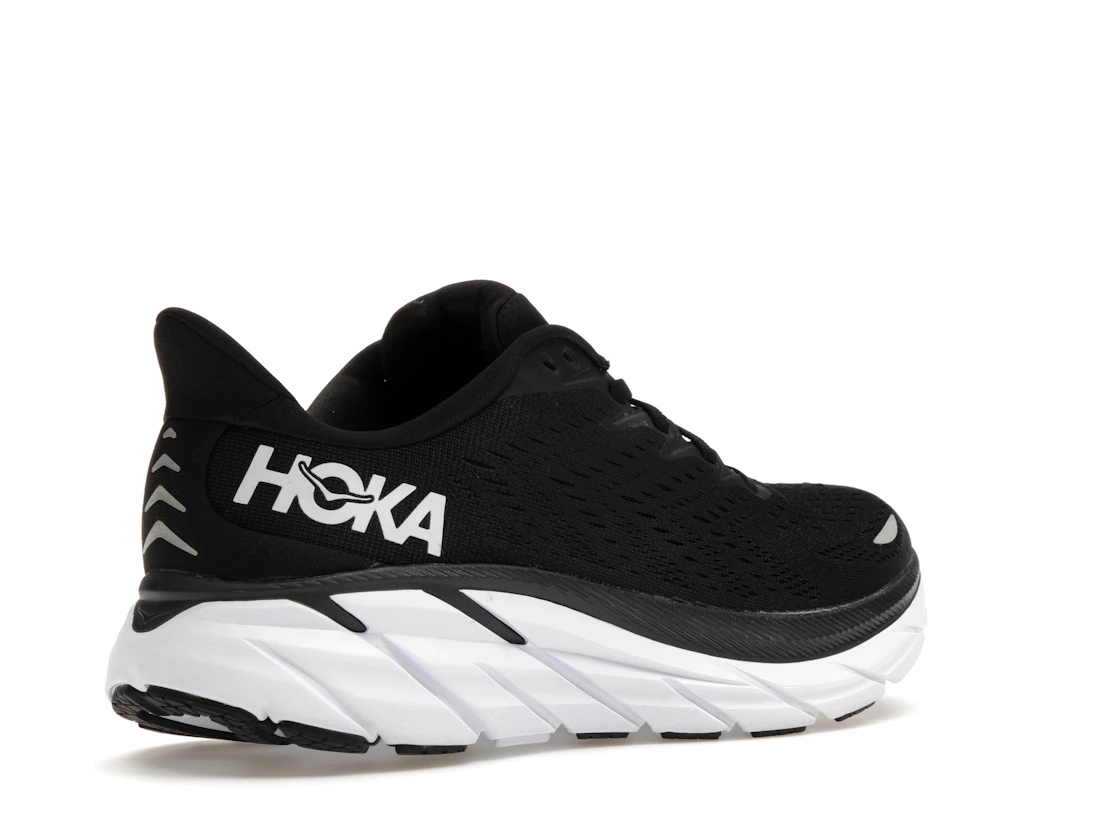 Hoka One One Clifton 8 Black White (Women's)