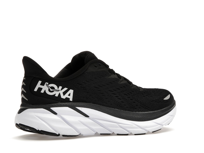 Hoka One One Clifton 8 Black White (Women's)