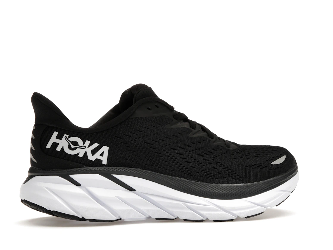 Hoka One One Clifton 8 Black White (Women's)