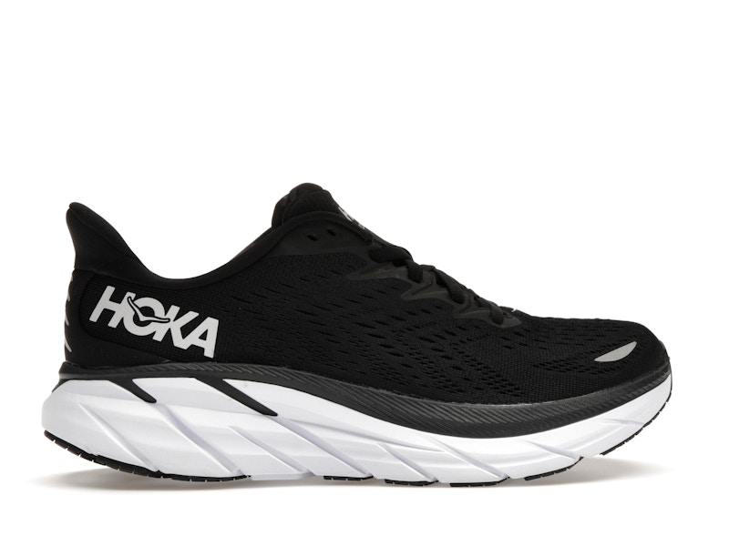 Hoka One One Clifton 8 Black White (Women's)