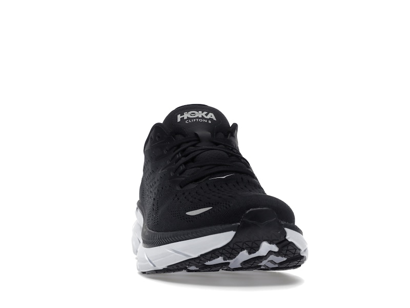Hoka One One Clifton 8 Black White