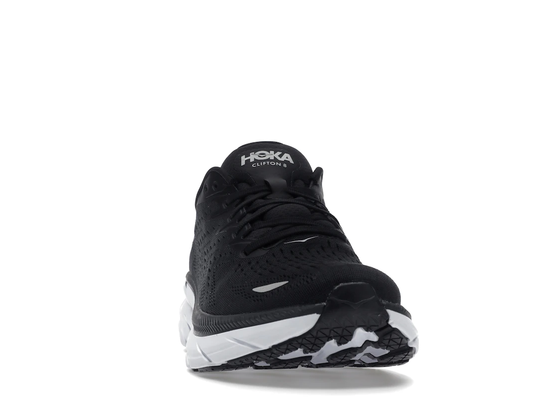 Hoka One One Clifton 8 Black White