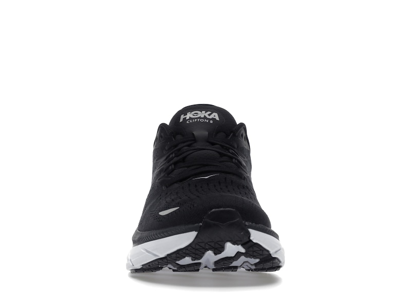 Hoka One One Clifton 8 Black White