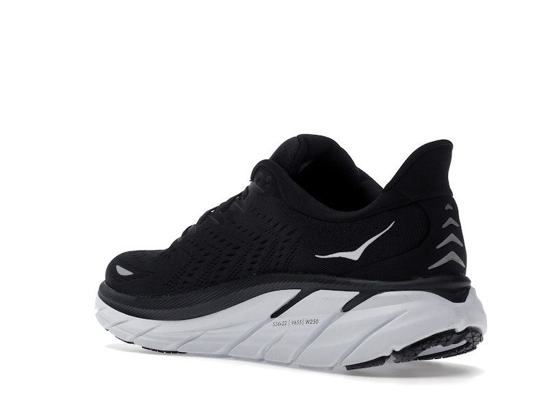 Hoka One One Clifton 8 Black White