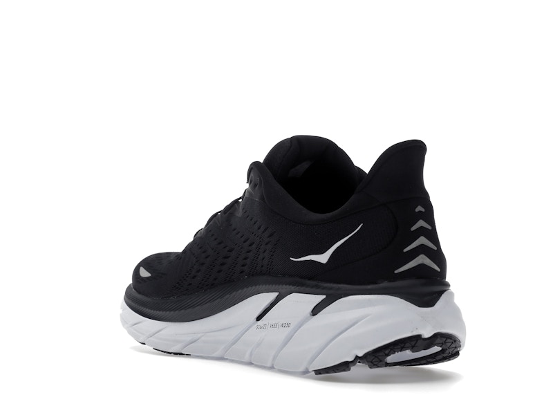 Hoka One One Clifton 8 Black White