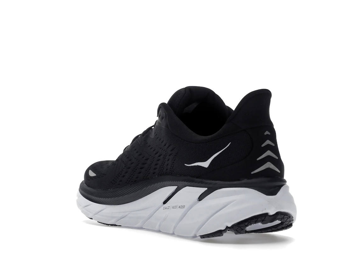 Hoka One One Clifton 8 Black White