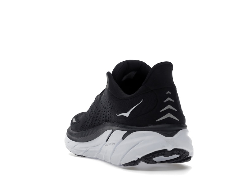 Hoka One One Clifton 8 Black White
