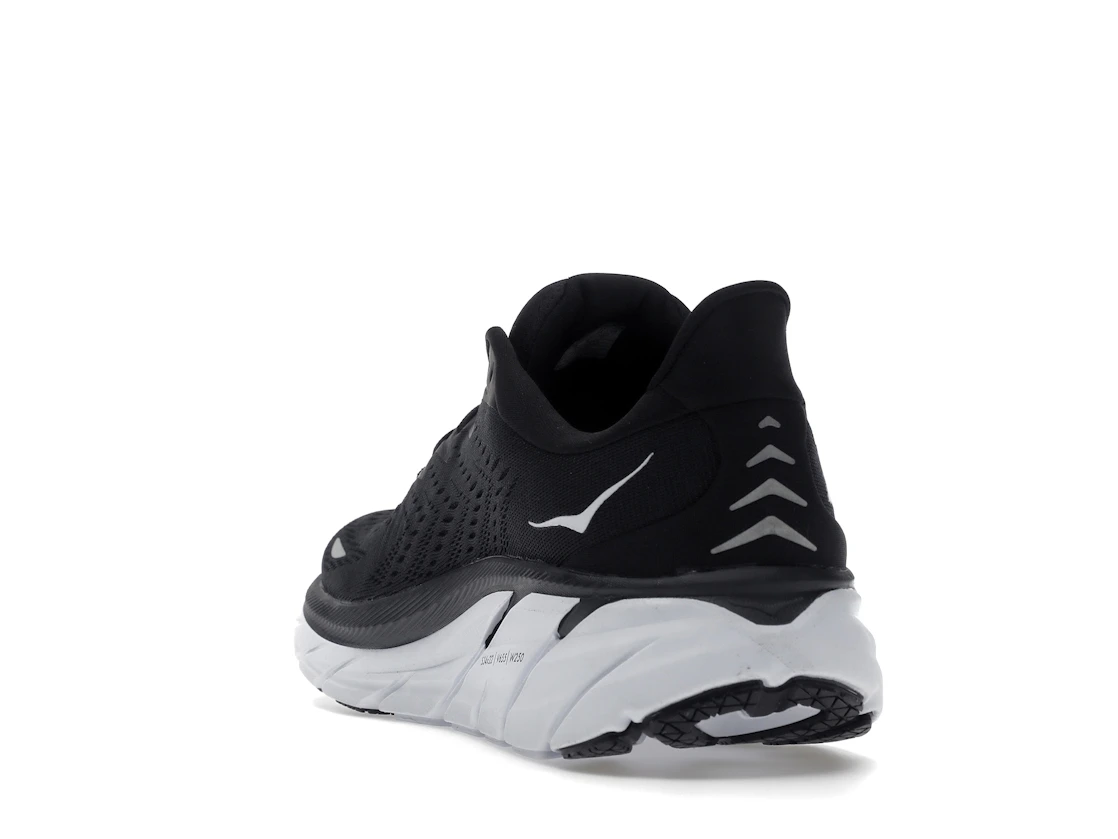 Hoka One One Clifton 8 Black White