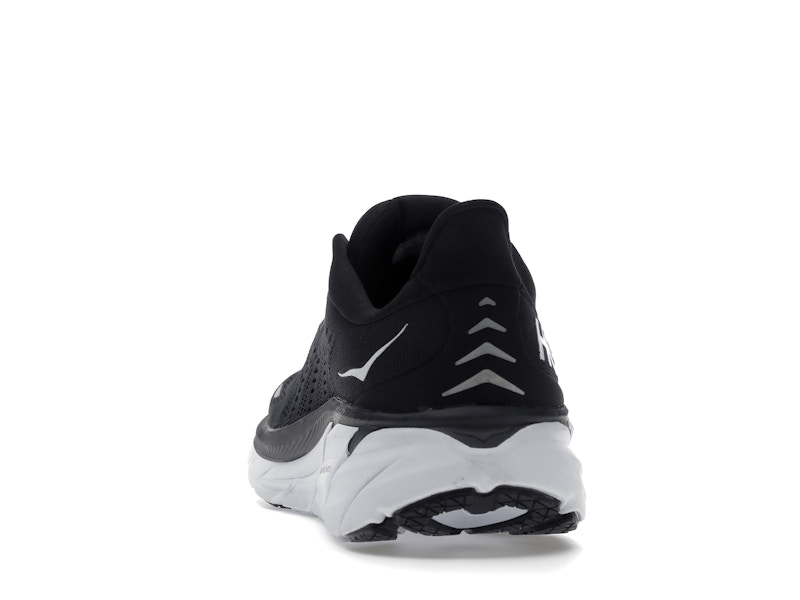 Hoka One One Clifton 8 Black White