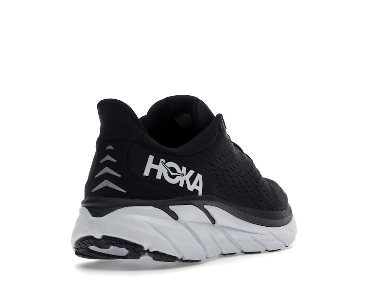 Hoka One One Clifton 8 Black White