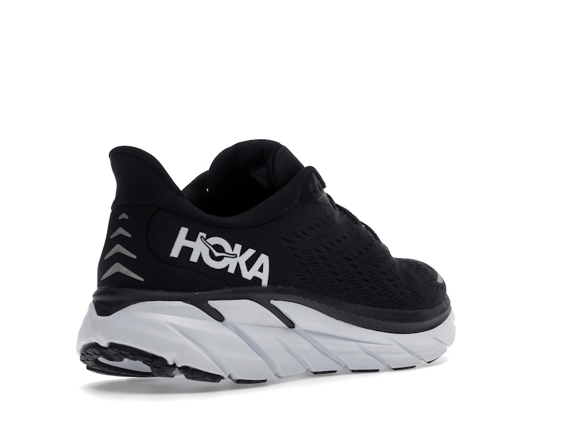 Hoka One One Clifton 8 Black White