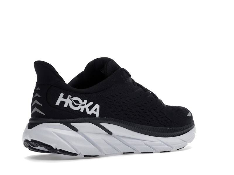 Hoka One One Clifton 8 Black White