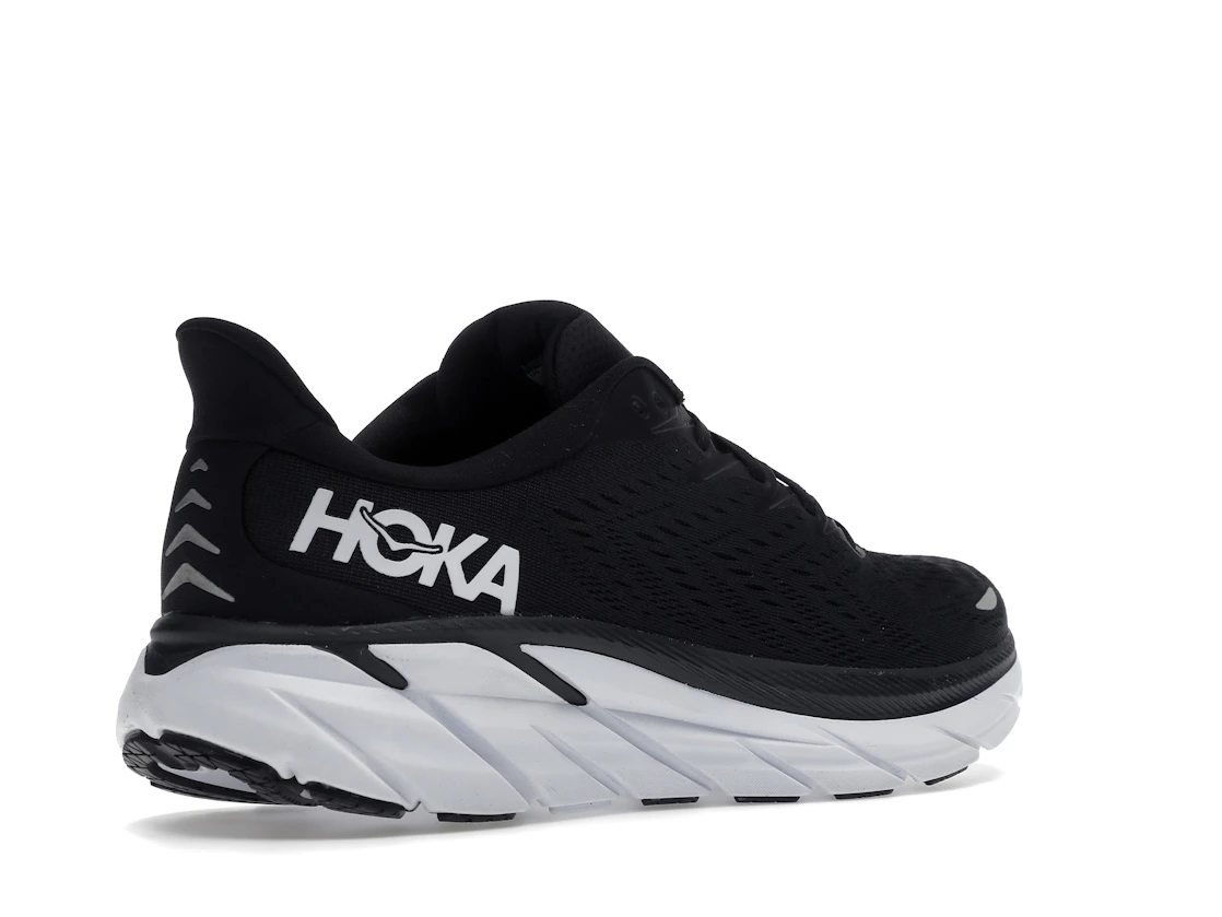 Hoka One One Clifton 8 Black White