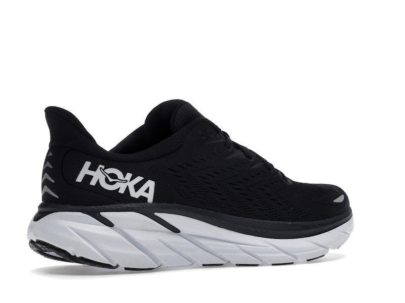 Hoka One One Clifton 8 Black White
