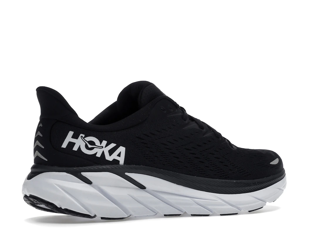 Hoka One One Clifton 8 Black White
