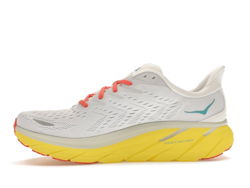 Hoka One One Clifton 8 Blanc De Blanc Illuminating Yellow