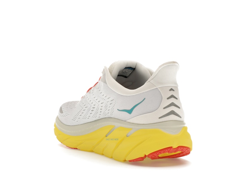 Hoka One One Clifton 8 Blanc De Blanc Illuminating Yellow