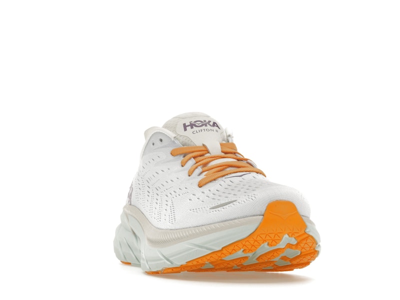 Hoka One One Clifton 8 Blanc De Blanc Purple Seafoam (Women's)
