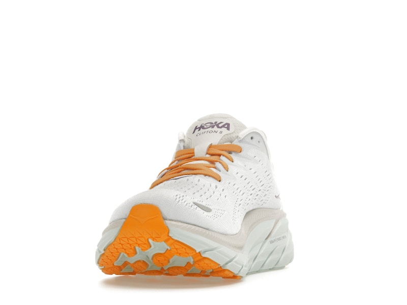 Hoka One One Clifton 8 Blanc De Blanc Purple Seafoam (Women's)