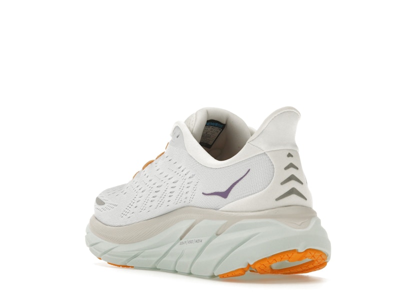 Hoka One One Clifton 8 Blanc De Blanc Purple Seafoam (Women's)